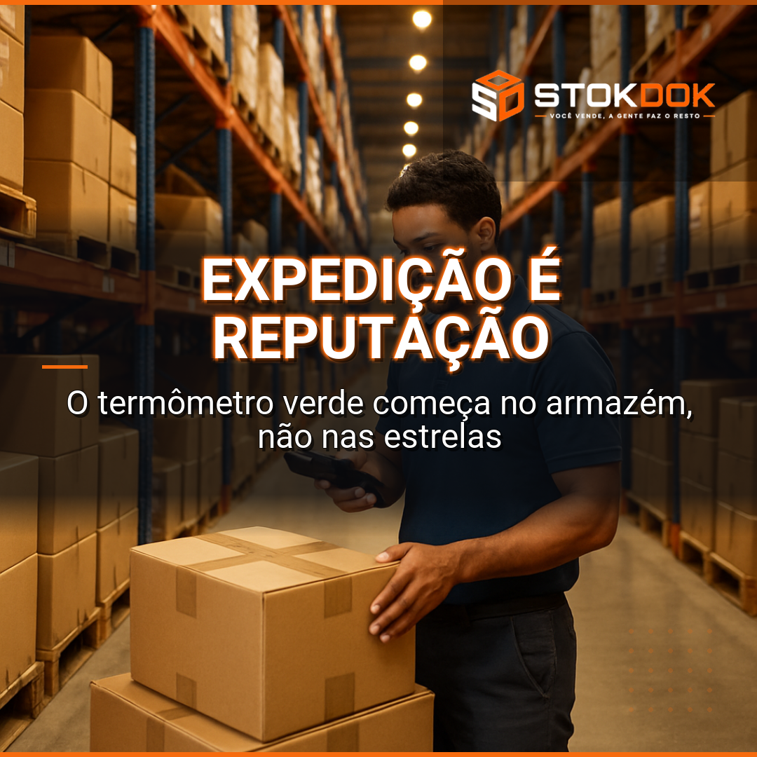 Termômetro Verde no Mercado Livre: Sua Reputação Começa na Expedição